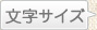 文字サイズ 文字サイズ